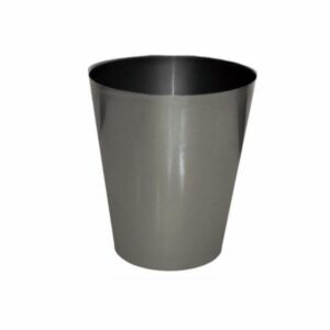 Porta Maceta Diseño Orquídea Grafito FERCON Unidad