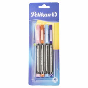 Marcadores Micropunta De Colores PELIKAN X 4 Uds