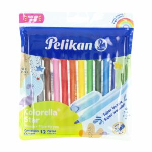 Marcador De Colores Colorella Star PELIKAN X 12 Uds