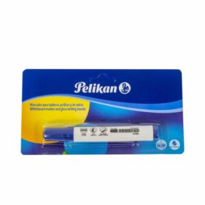Marcador Para Pizarrón Borrable Color Azul PELIKAN 2-5 Mm