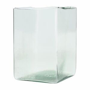 Velón Cuadrado Transparente OTÚN 10 X 15 Cm