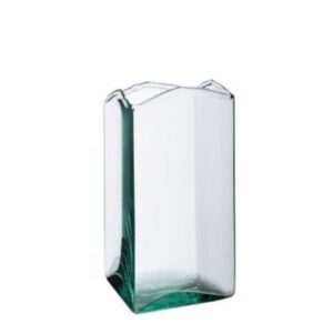 Velón Cuadrado Transparente OTUN 25 X 14 Cm