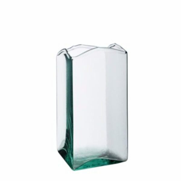 Velón Cuadrado Transparente OTUN 25 X 14 Cm