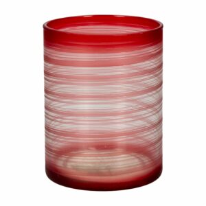 Velón Cosmos Rojo OTUN 10 X 7,8  Cm