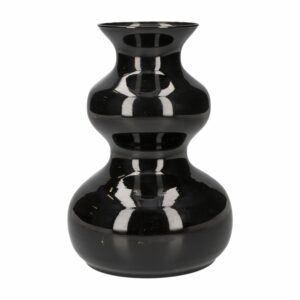 Florero Decorativo Nix Loft Negro Brillante OTUN Unidad