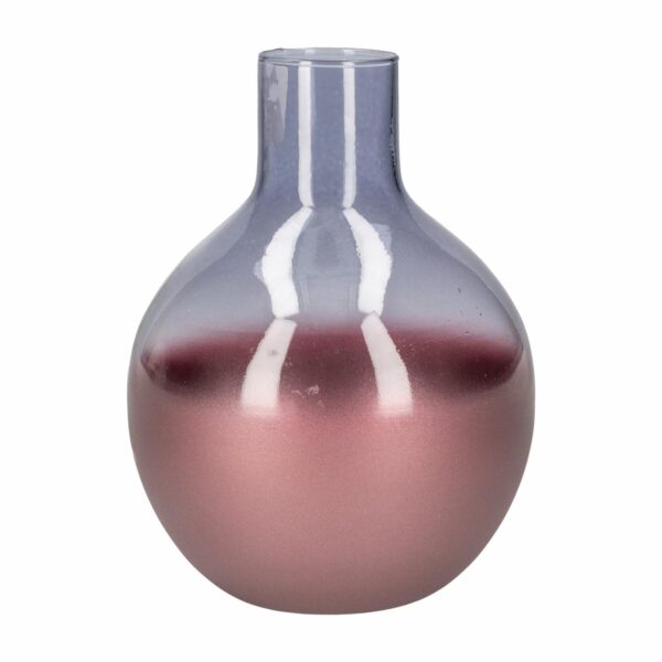 Florero Metis Vita 02 Fucsia OTUN 17 X 13  Cm