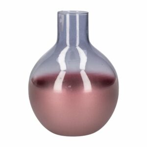 Florero Metis Vita 02 Fucsia OTÚN 17 X 13 Cm