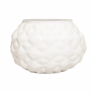 Acuario Bomba Ba25 Rombos Decoración Loft Blanco OTÚN 23x28x1Cm