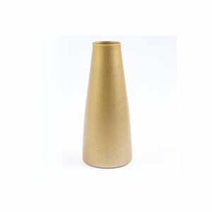 Botella Gélida Especial Decoración Mykonos Dorado Mate OTÚN 25x10,5x1Cm