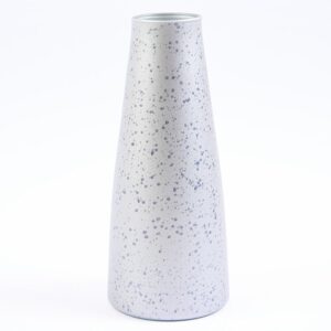 Botella Gélida Especial Decoración Mykonos Plateado Mate OTÚN 25x10,5x1Cm