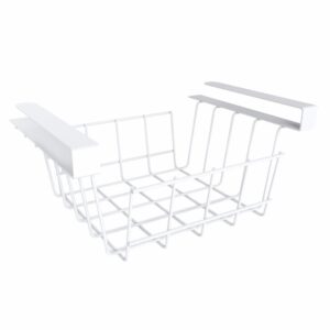 Canastilla Para Entrepaño Madera Plast Blanco REJIPLAST Unidad