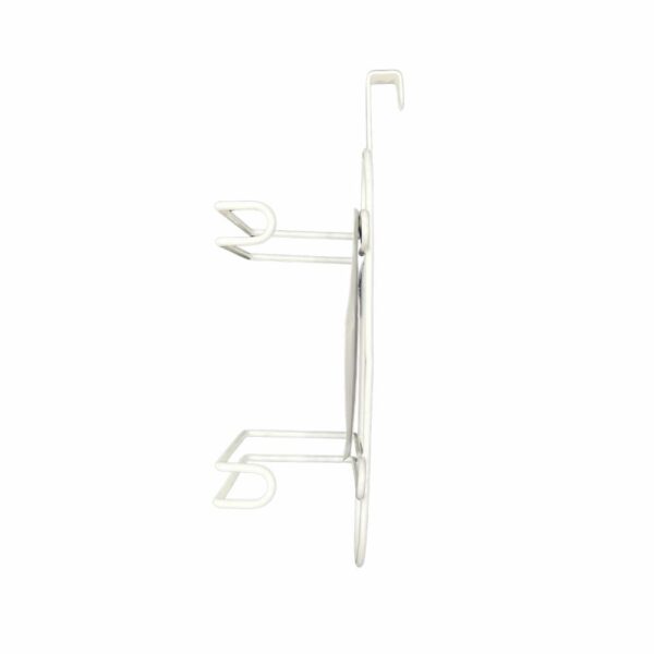 Soporte Doble Papel Higiénico Plastificado Blanco REJIPLAS Unidad - Imagen 2