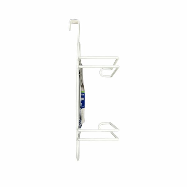 Soporte Doble Papel Higiénico Plastificado Blanco REJIPLAST Unidad - Imagen 4