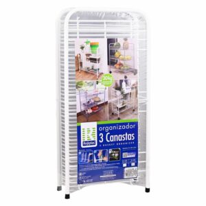 Organizador 3 Canastas Blanco REJIPLAST Unidad