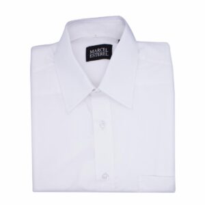 Camisa Formal Manga Larga Fondo Entero Blanco MARCEL ESTEREL