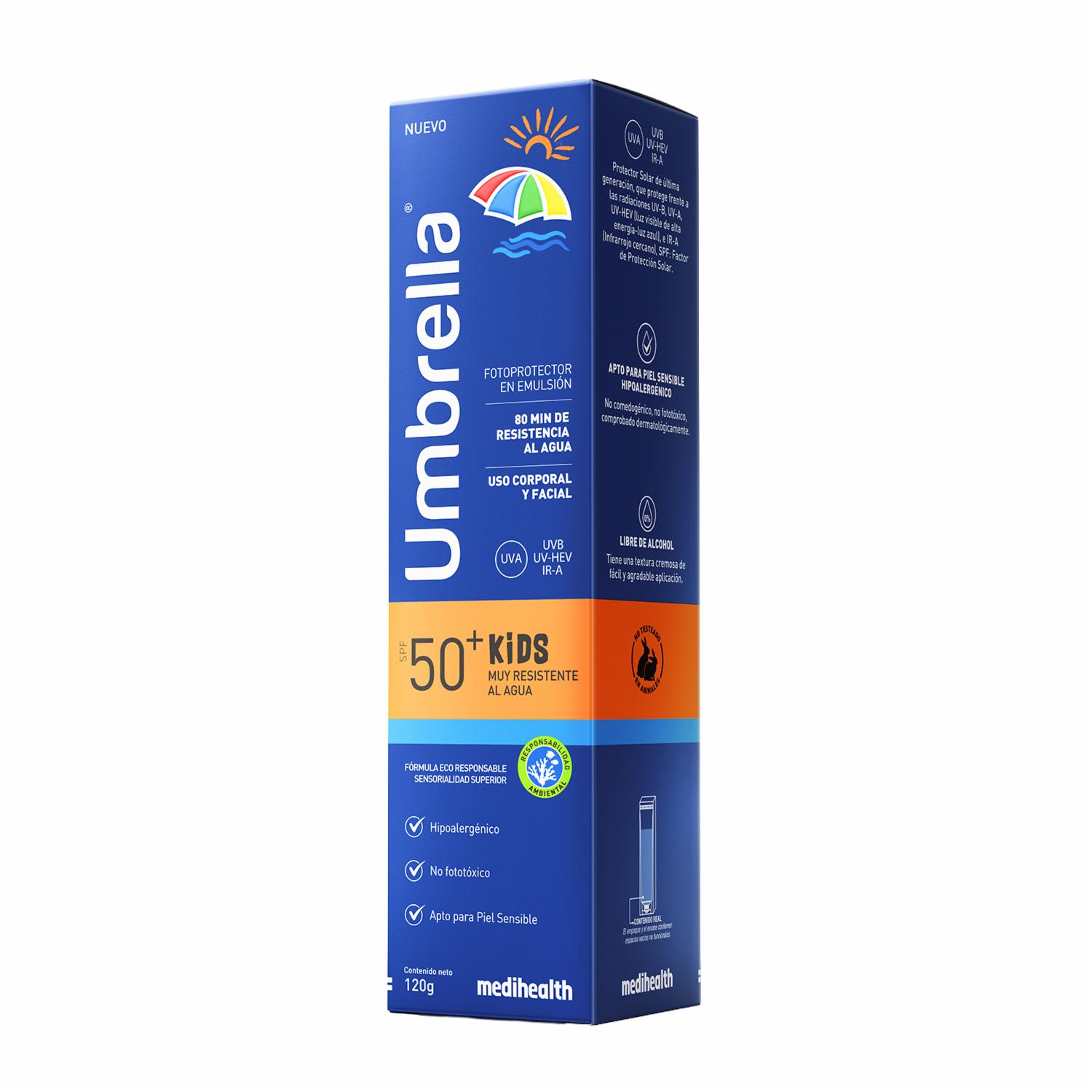 Protector Solar Infantil Kids Spf50 UMBRELLA 120 G - Imagen 2