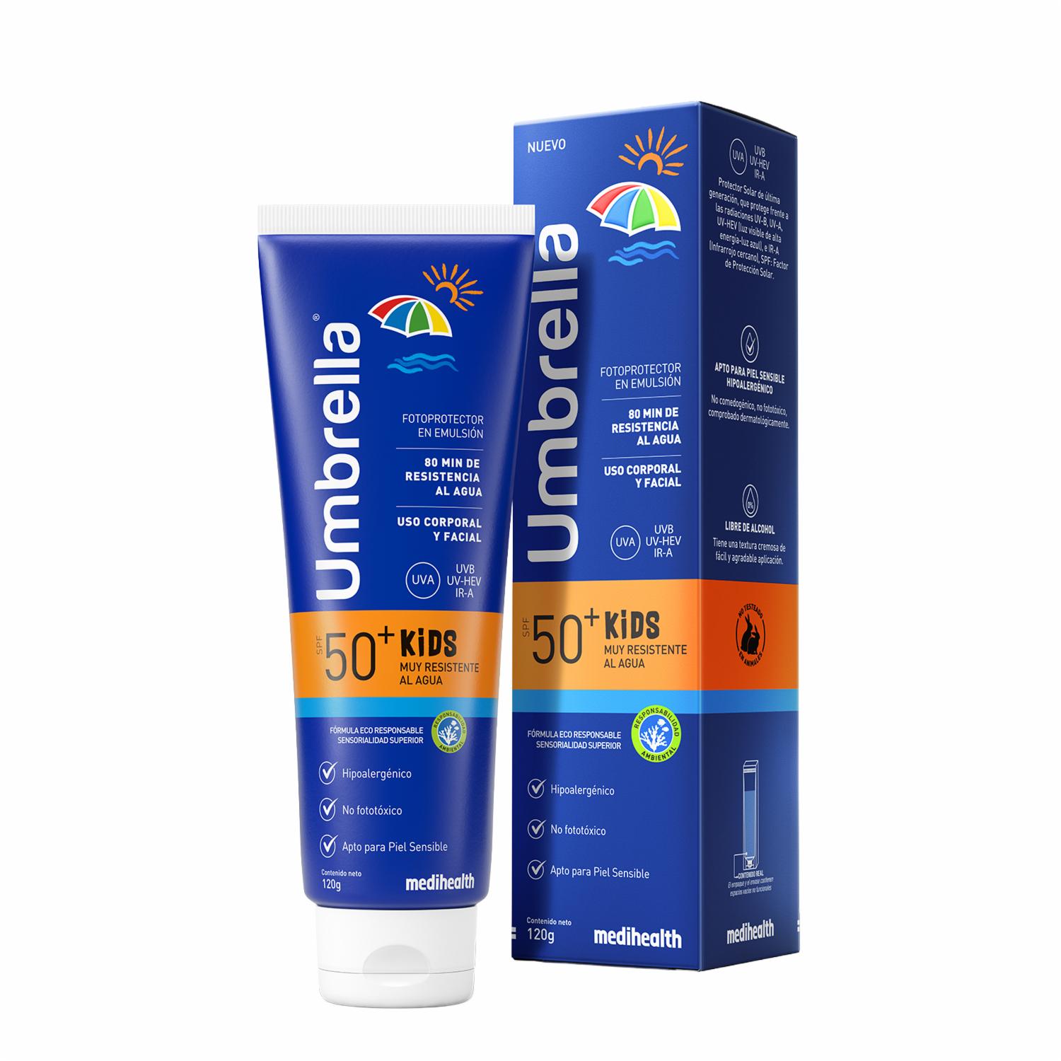 Protector Solar Infantil Kids Spf50 UMBRELLA 120 G - Imagen 3