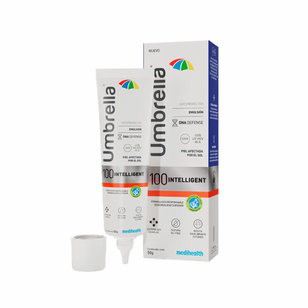 Protector Solar Facial Intelligent Anti Age Fluido Spf100 UMBRELLA 50 G - Imagen 5