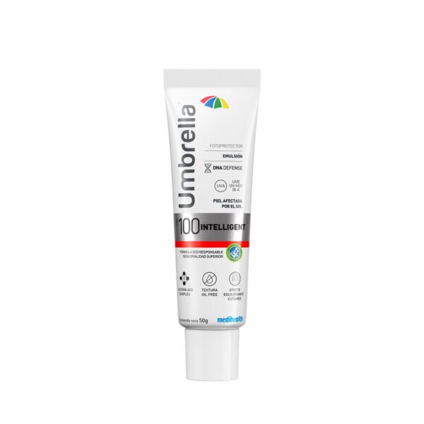 Protector Solar Facial Intelligent Anti Age Fluido Spf100 UMBRELLA 50 G - Imagen 7