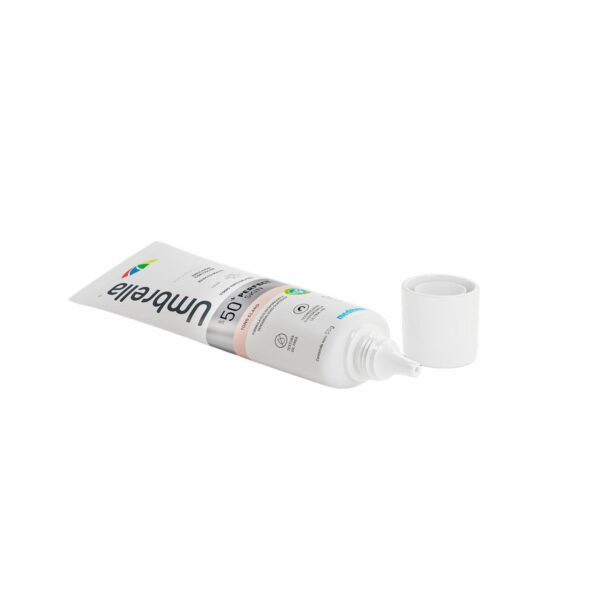Protector Solar Facial Base Fluida Claro Spf50 UMBRELLA 50 G - Imagen 4