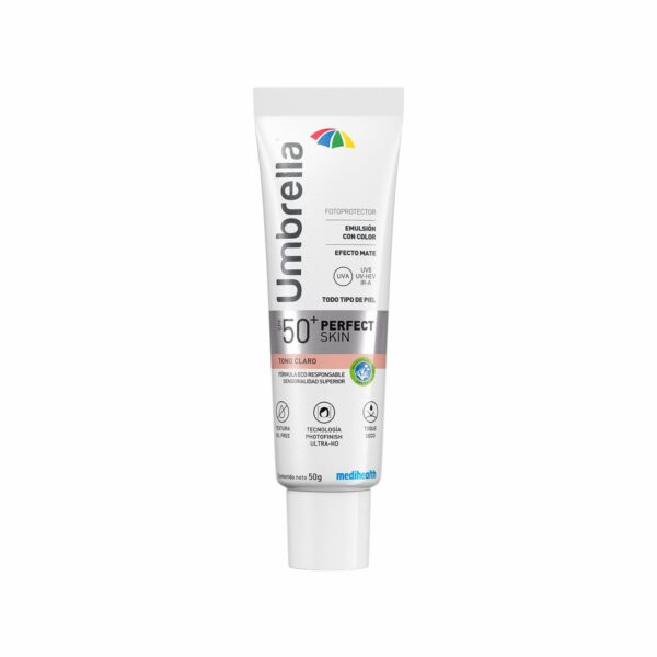 Protector Solar Facial Base Fluida Claro Spf50 UMBRELLA 50 G - Imagen 7