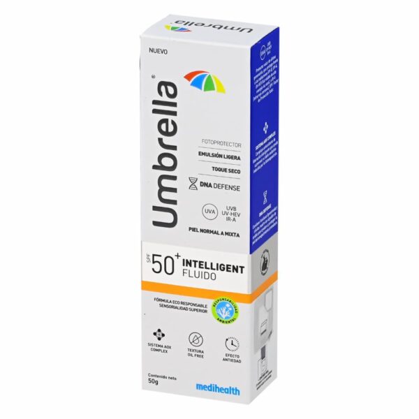 Protector Solar Facial Intelligent Fluido Spf50+ UMBRELLA 50 G