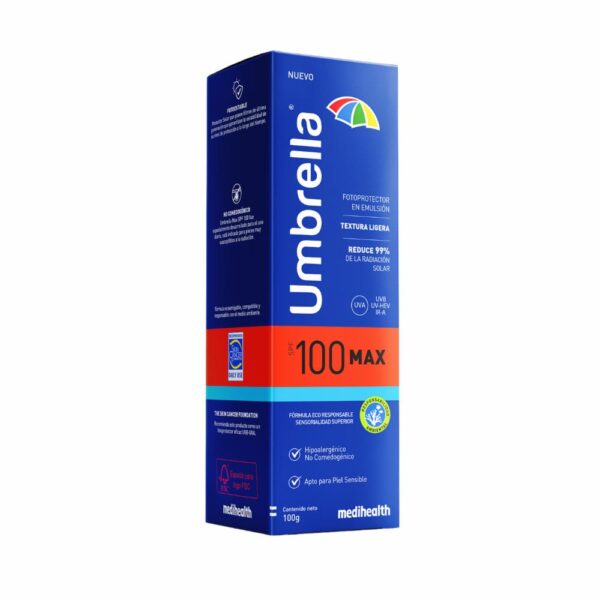 Protector Solar Facial UVA Spf100 UMBRELLA 100 G - Imagen 2