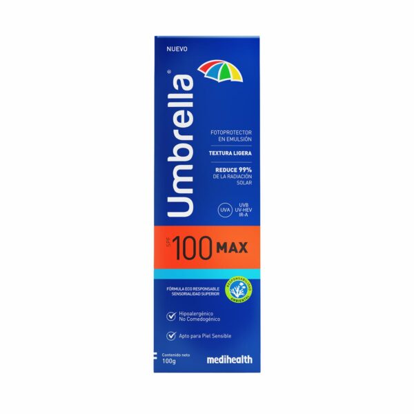 Protector Solar Facial UVA Spf100 UMBRELLA 100 G - Imagen 3