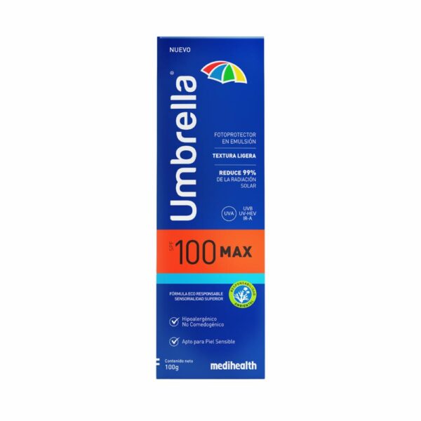 Protector Solar Facial UVA Spf100 UMBRELLA 100 G - Imagen 3
