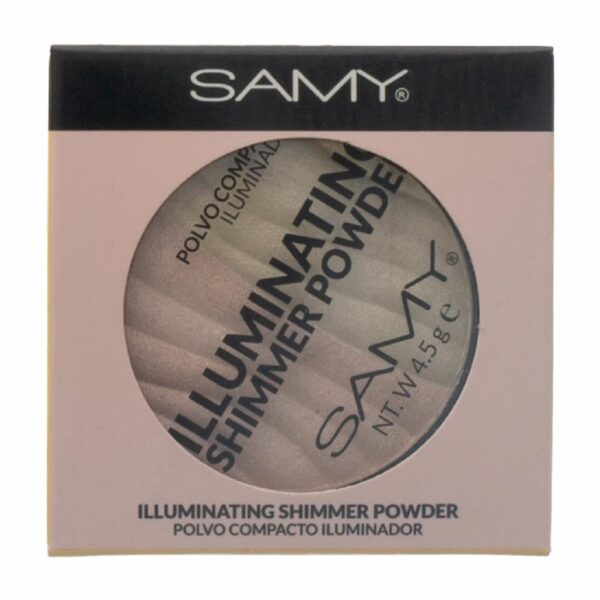 Polvo Compacto Iluminador Diamond Glow SAMY Unidad