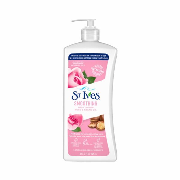 Crema Corporal Rosas Y aceite De Argán ST. IVES 621 Ml