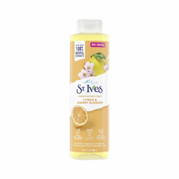 Jabón De Ducha Cítricos Y Flor De Cerezo ST. IVES 650 Ml