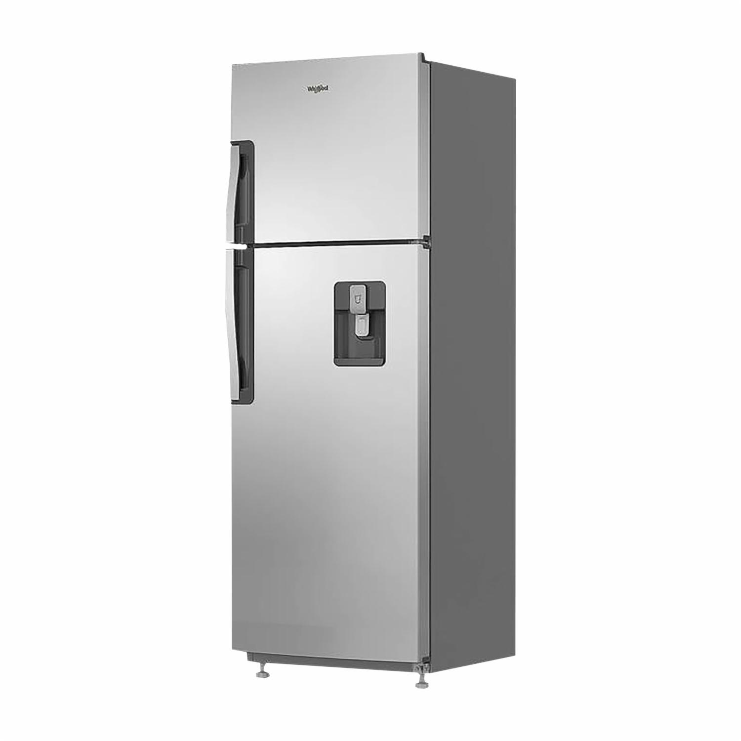 Refrigeradora Con Dispensador Cromada WRW32CKTWW WHIRLPOOL 299 Litros