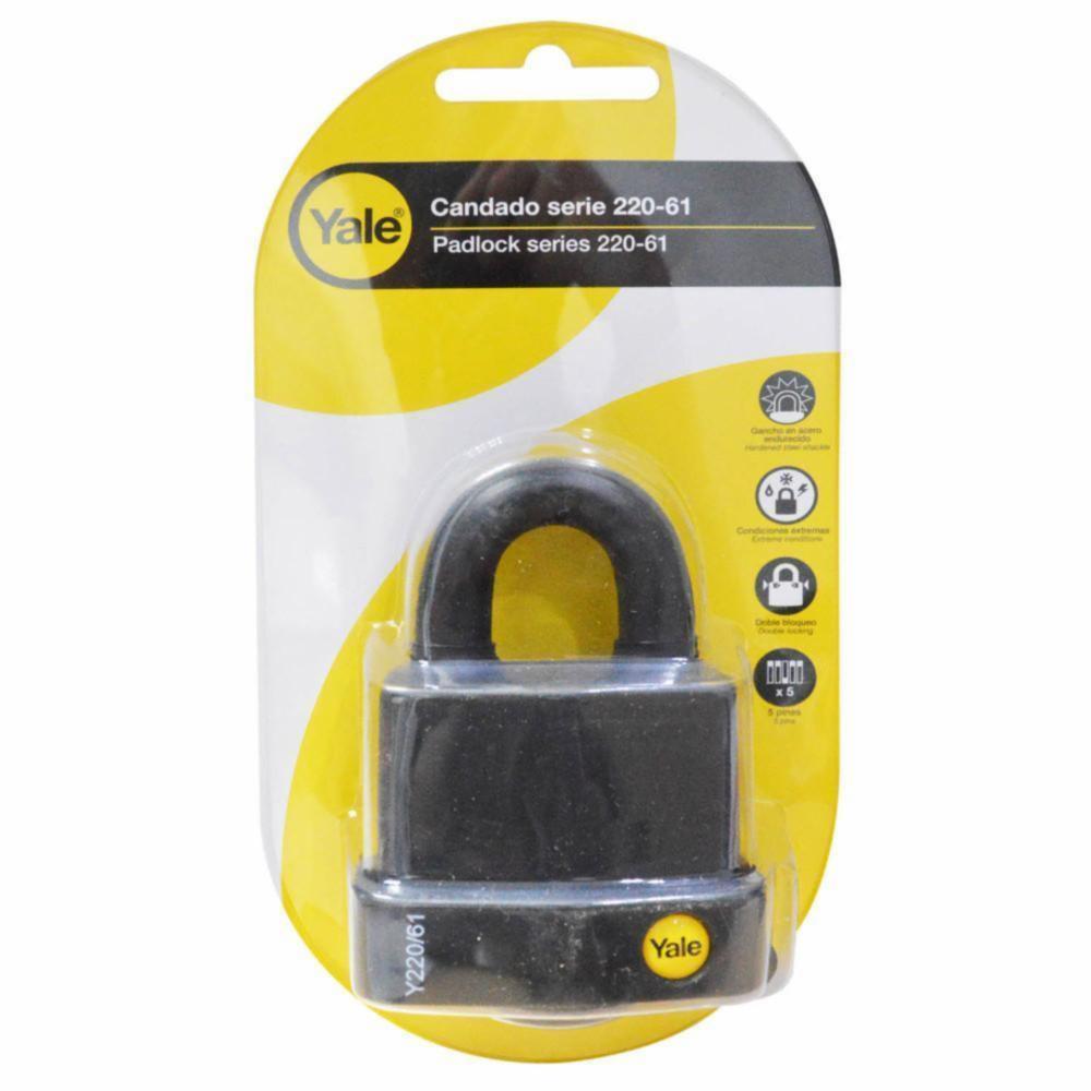 Candado Out Pad 220 61Mm Vis YALE Unidad - Imagen 2