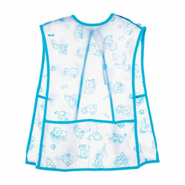Delantal Escolar Estampado Perros Sin Manga MULTIPROYECTOS Talla 6