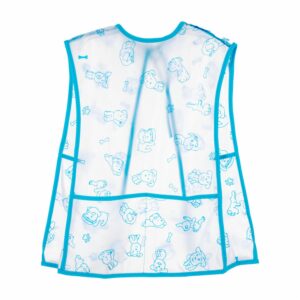 Delantal Escolar Estampado Perros Sin Manga MULTIPROYECTOS Talla 6