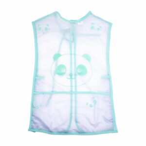 Delantal Escolar Estampado Pandas Sin Manga MULTIPROYECTOS Talla 8