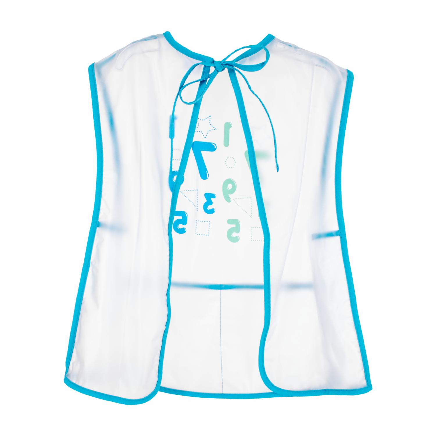 Delantal Escolar Estampado Números Sin Manga MULTIPROYECTOS Talla 6 - Imagen 2