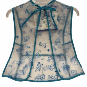 Delantal Escolar Estampado Perros Sin Manga MULTIPROYECTOS Talla 4
