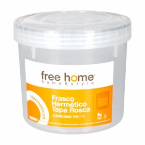 Frasco Hermético Tapa Rosca FREE HOME 1150 Ml
