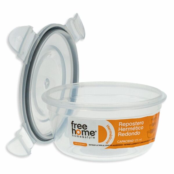 Repostero Hermético Redondo FREE HOME 125 Ml - Imagen 2