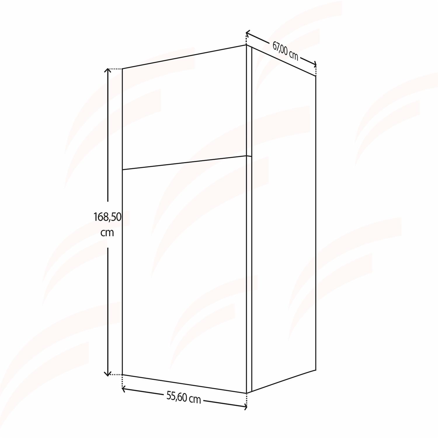 Refrigeradora Top Mount No Frost RMA264PYEU MABE 264 Litros
