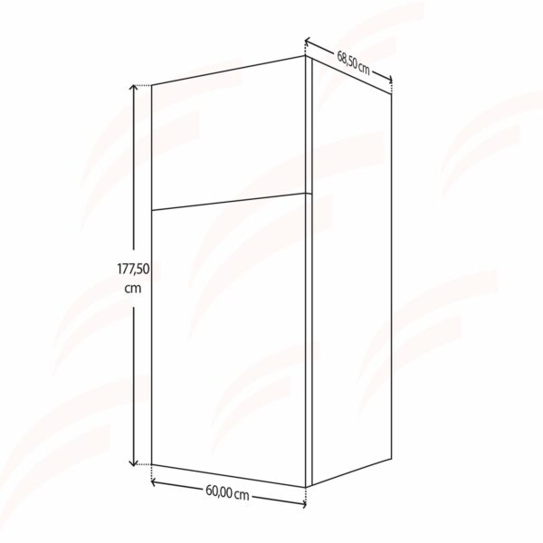 Refrigeradora No Frost Platinum RMA313FWET MABE 313 Litros - Imagen 4