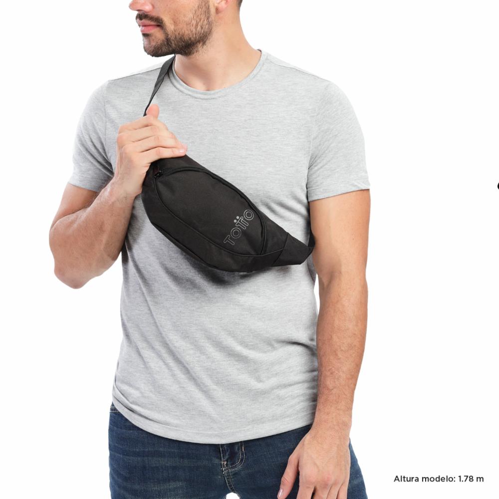 Canguro De Hombre Pinetto TOTTO Negro - Imagen 2