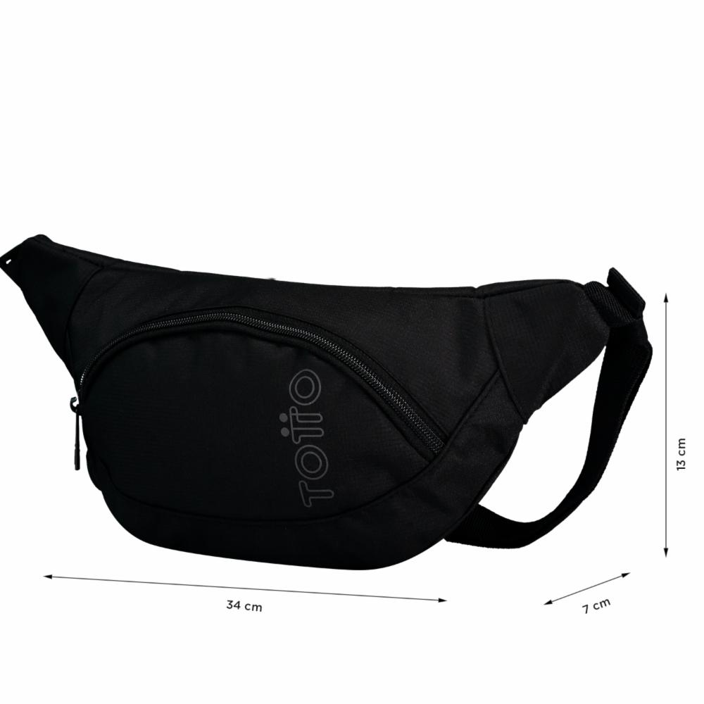 Canguro De Hombre Pinetto TOTTO Negro - Imagen 3