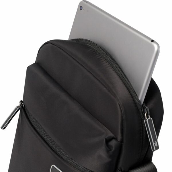 Bolso Negro Modelo Rtg Para Caballero TOTTO - Imagen 3