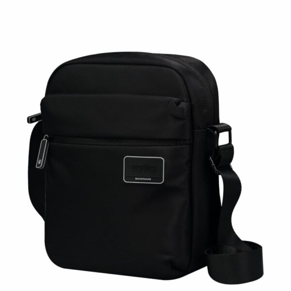 Bolso Negro Modelo Rtg Para Caballero TOTTO - Imagen 6