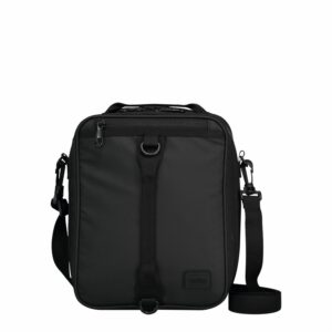 Bolso Lonchera Negra Modelo Olikos Para Caballero TOTTO Extra Grande