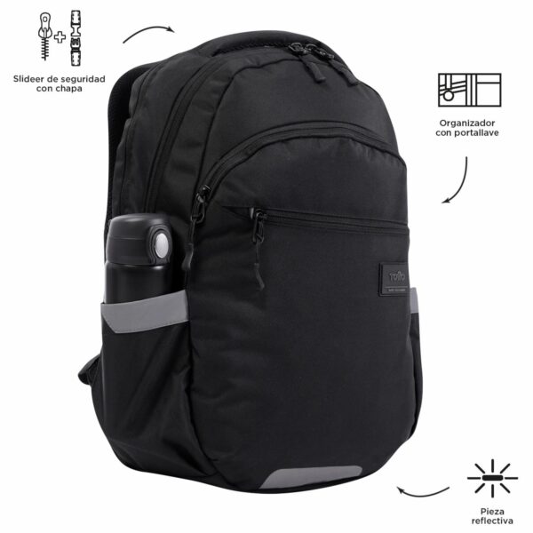Mochila Para Pc Modelo Indo TOTTO Grande - Imagen 6