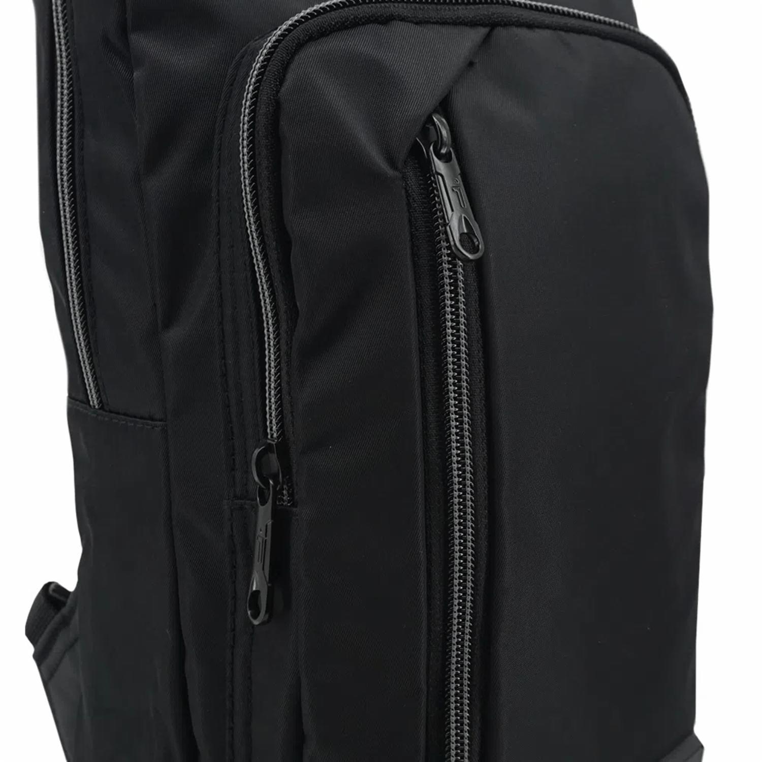 Bolso Negro Modelo Crossover Tracer Para Caballero TOTTO Pequeña - Imagen 2